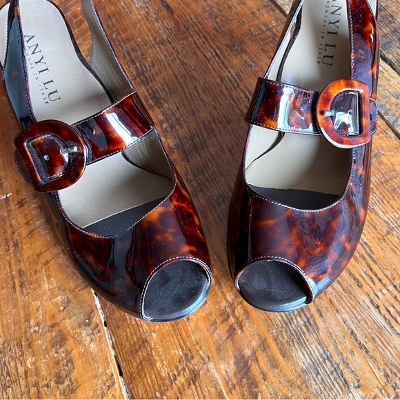 Anyi Lu Shoes - 🌸 Anyi Lu Tulipe Heels - Tortoise Shell 🌺